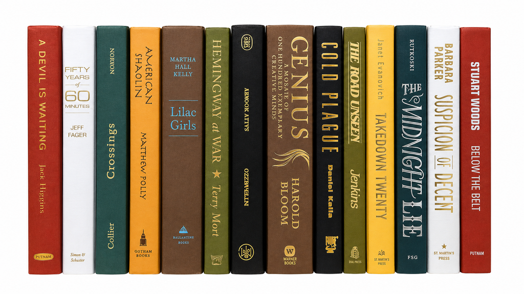 18 inch custom book decor collection.