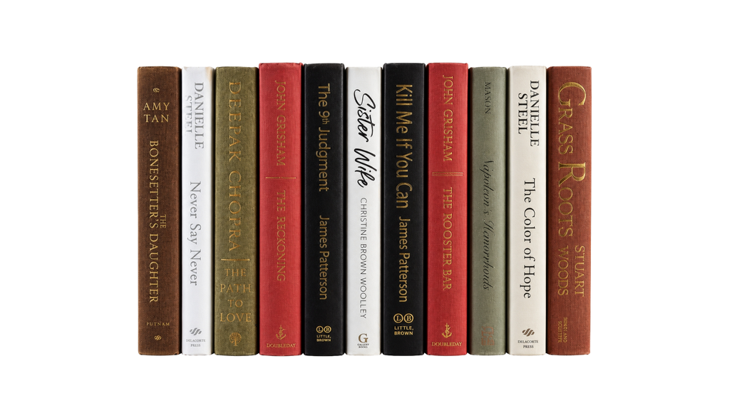 18 inch custom book decor collection.