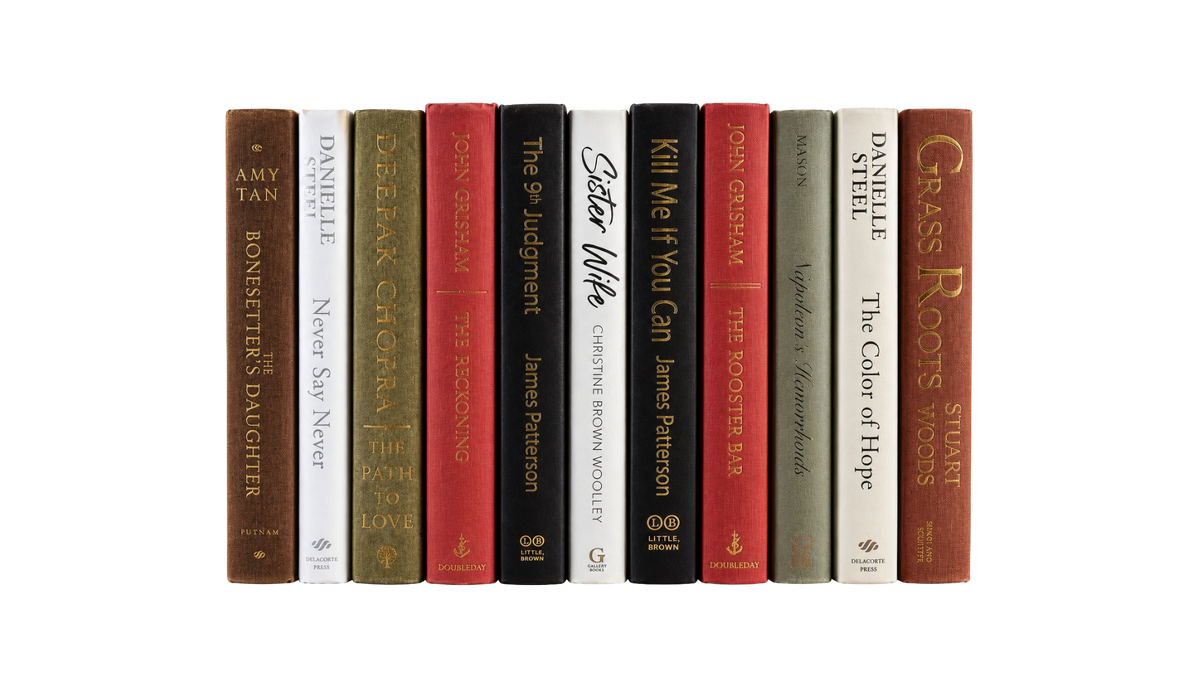 18 inch custom book decor collection.