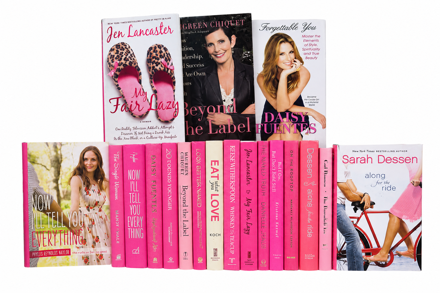 Special Finds – 18 Inches of Beautiful Pink Books